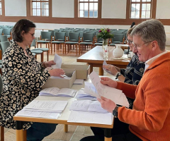 Gemeindewahl 2024 - Auszählung der abgegebenen Stimmen