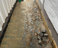 Arbeiten für die Grundstücksentwässerung