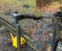 Arbeiten für die Grundstücksentwässerung