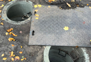 Arbeiten für die Grundstücksentwässerung