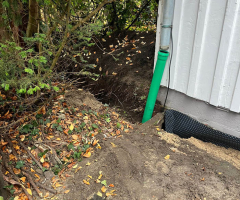 Arbeiten für die Grundstücksentwässerung