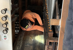 Orgelreparatur April 2024